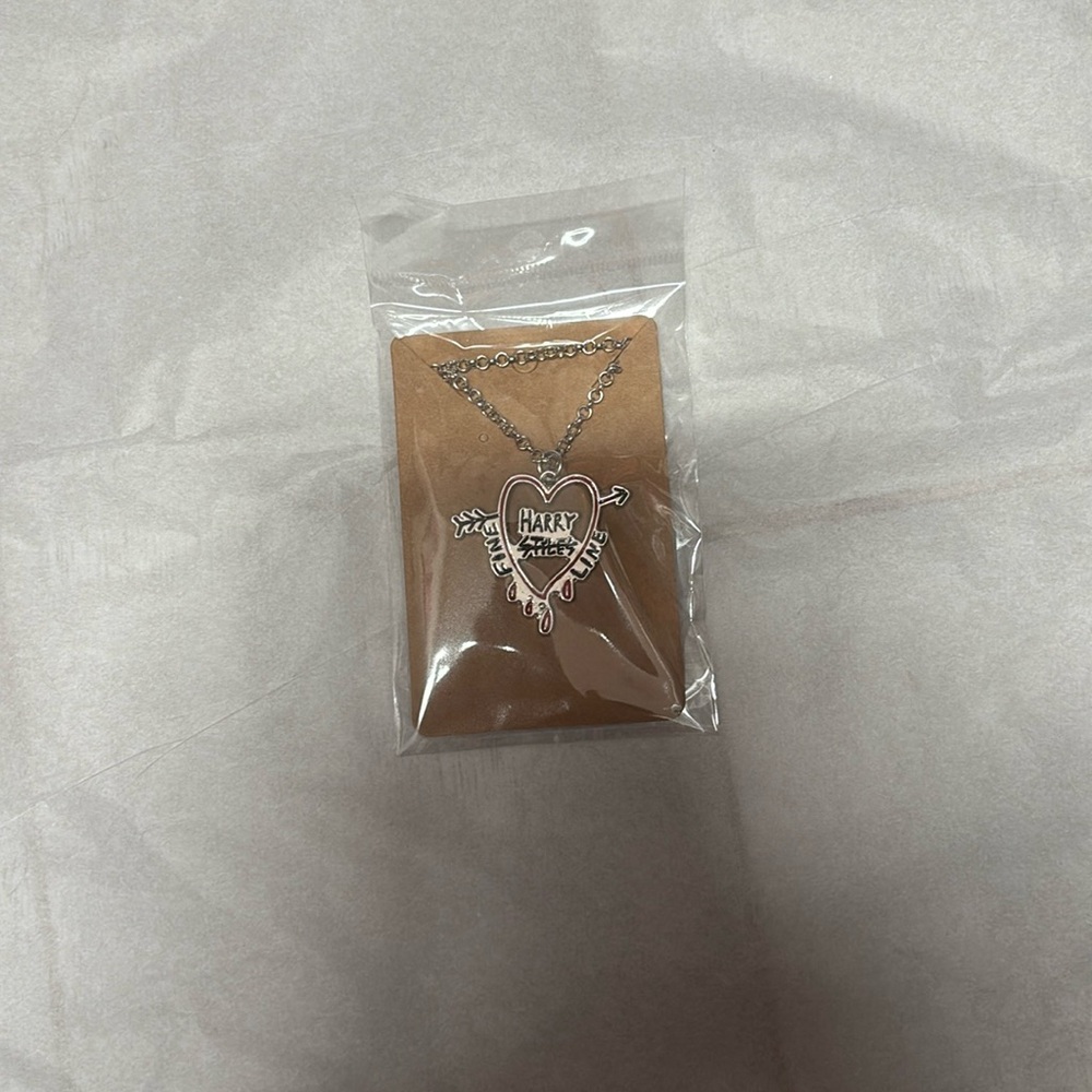 Harry styles fine line necklace